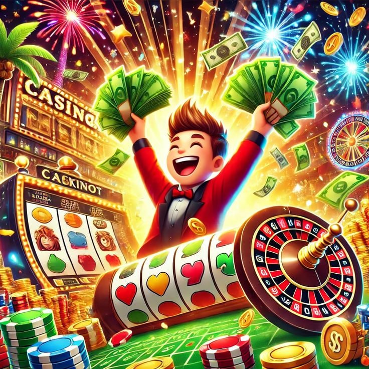 Desktop and tablet view of 9494 bet casino style entertainment sections